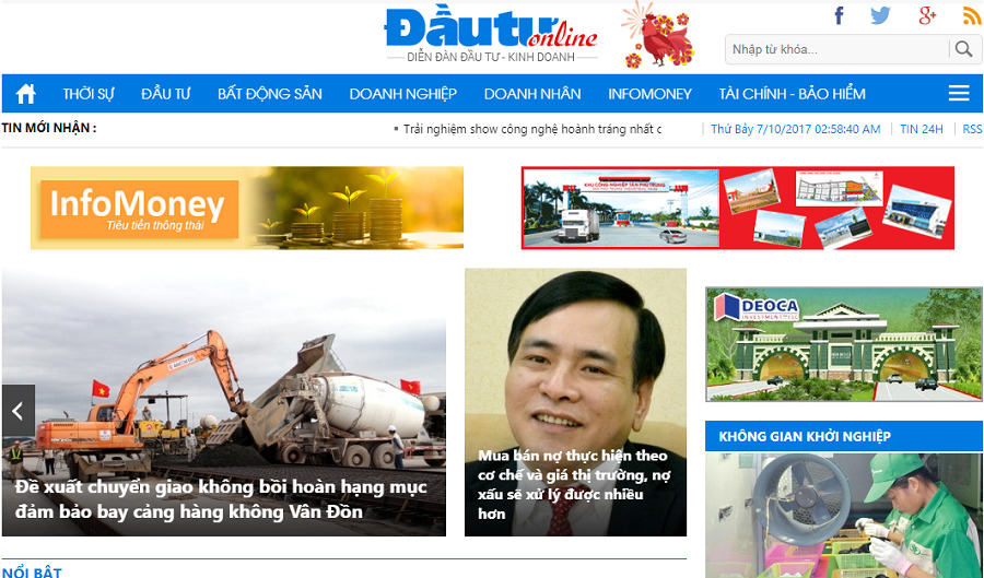 Các trang web dành cho dân kinh tế hay nhất tại Việt Nam 