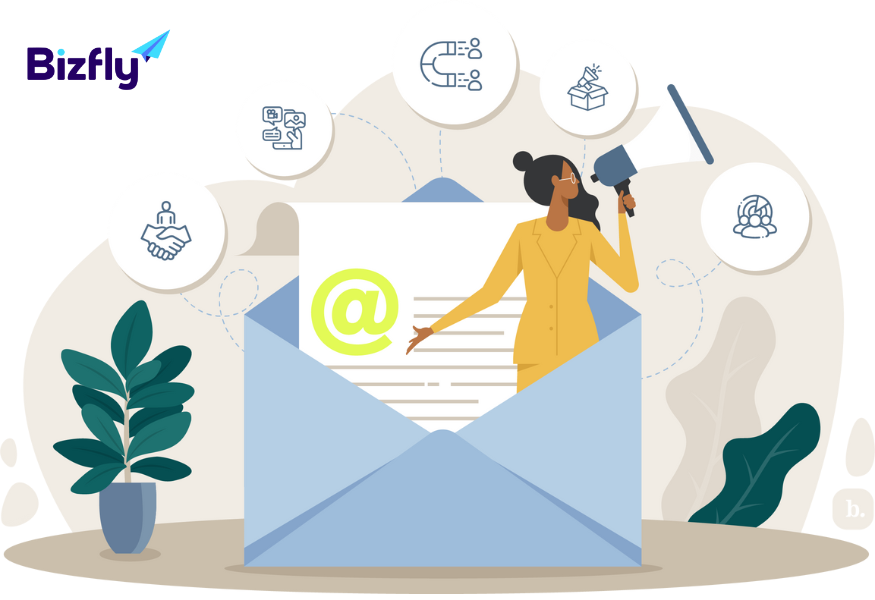 Tỷ lệ mở email phụ thuộc vào từng loại email