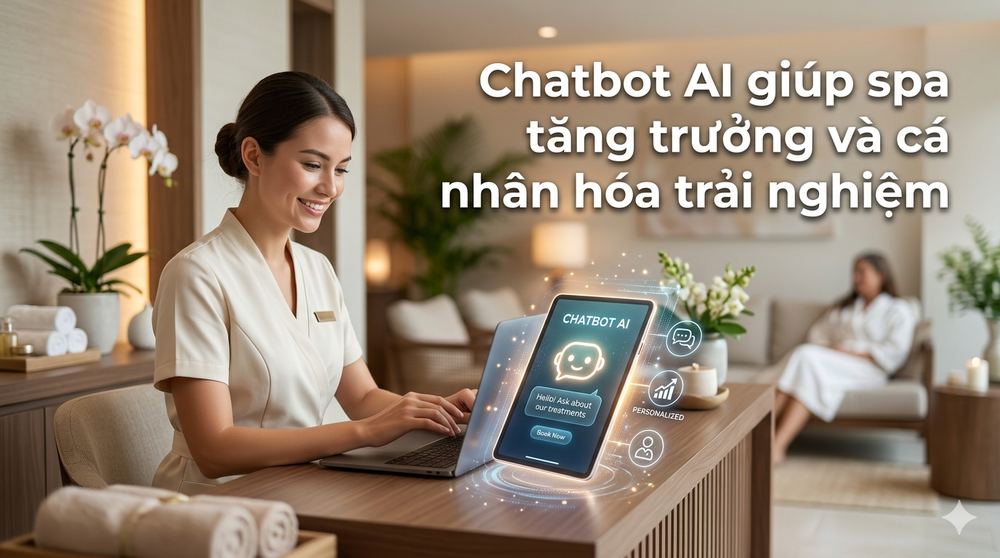 Chatbot AI tối ưu chuyển đổi trong ngành làm đẹp