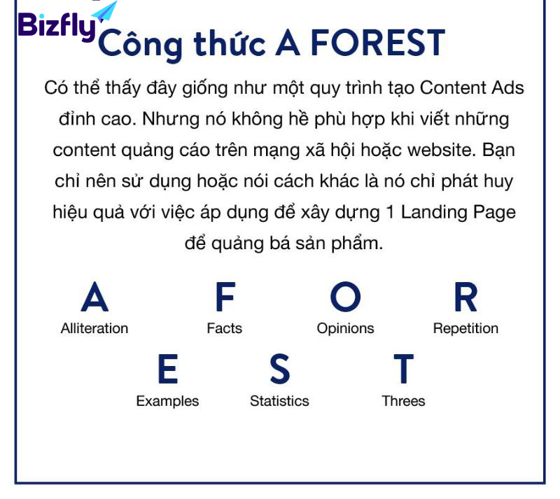 A Forest là công thức copywriting thúc đẩy tương tác hiệu quả