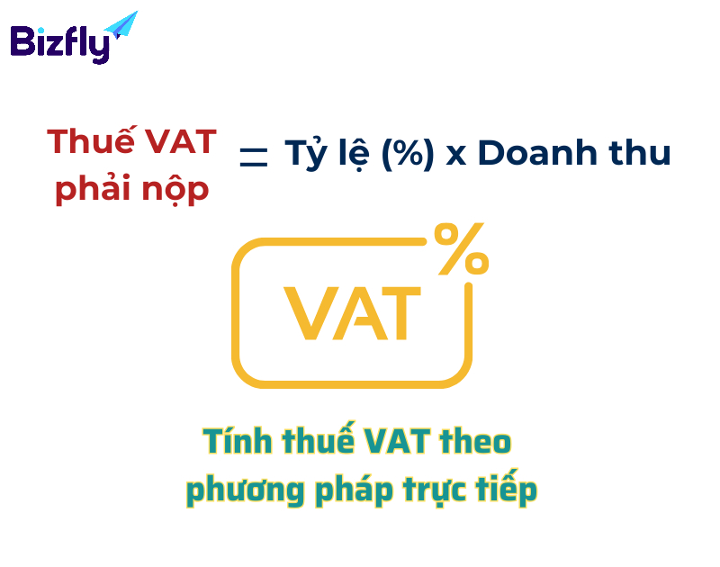 Công thức tính VAT theo phương pháp trực tiếp