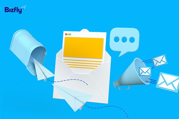 Email tiếp thị được gửi đi với mục đích quảng bá sản phẩm/dịch vụ cho doanh nghiệp