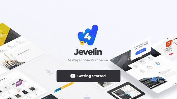 Giao diện web miễn phí Jevelin 
