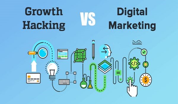 So sánh Growth hacking với Digital Marketing 