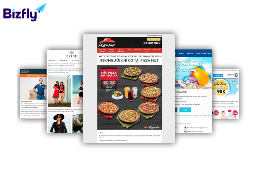 Mẫu email marketing ngành thực phẩm
