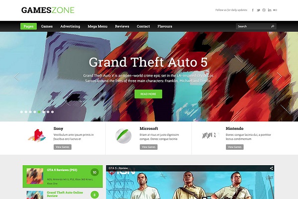 Các mẫu thiết kế website game online nổi bật, đẹp mắt