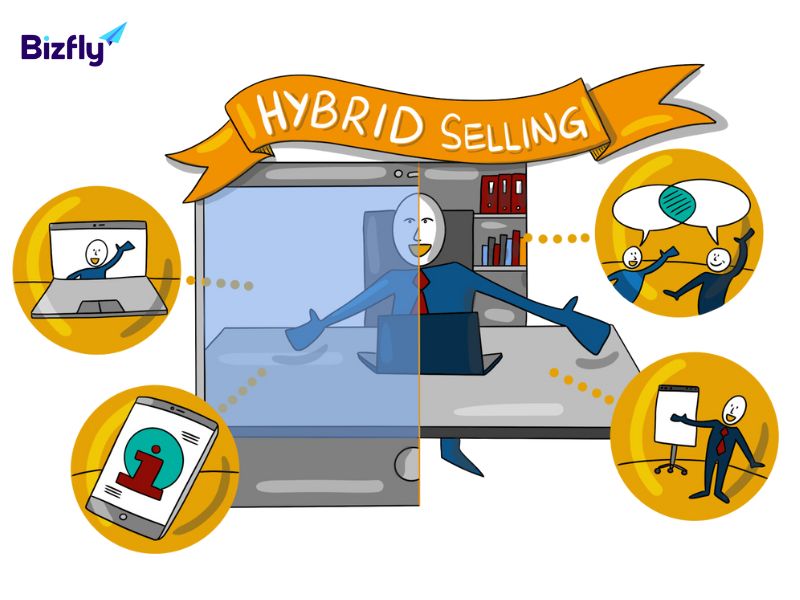Mô hình hybird sales