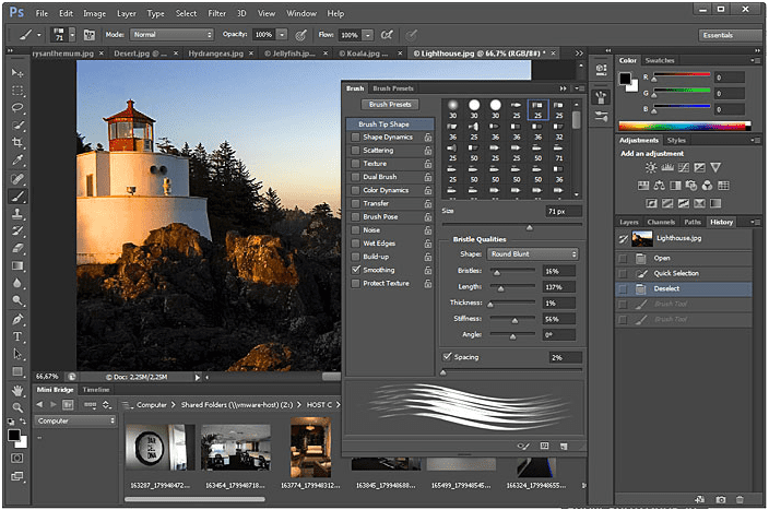 Phần mềm thiết kế background Adobe Photoshop 