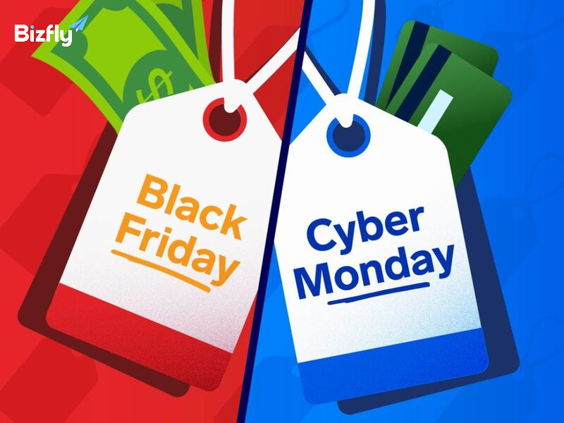 Giống và khác nhau Cyber monday - Black Friday