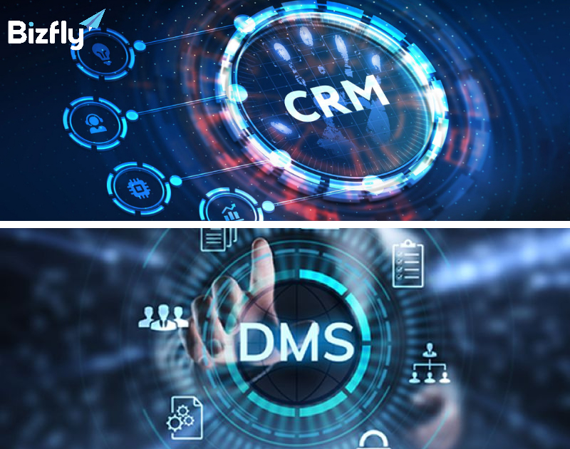 Sự khác nhau giữa DMS và CRM