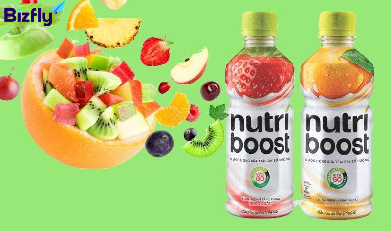 Nutriboost - sữa trái cây đầy dinh dưỡng từ công ty Coca Cola Việt Nam
