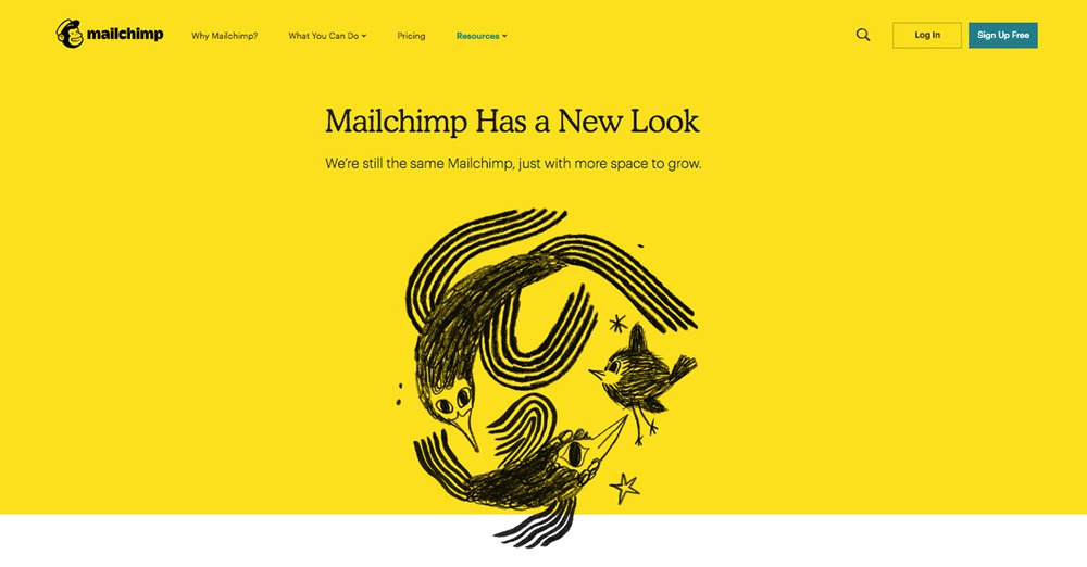 Mailchimp - website tạo email marketing miễn phí