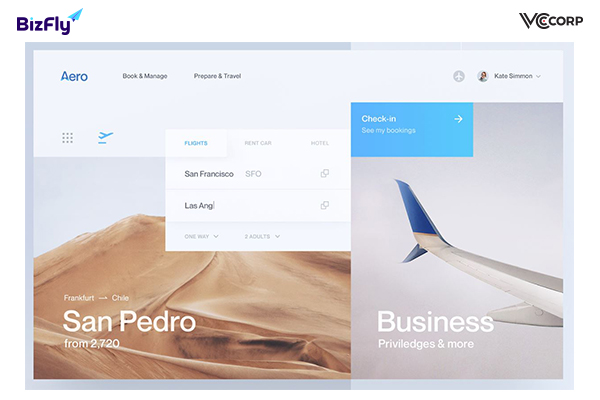 Những ưu điểm khi thiết kế website bán vé máy bay tại Bizfly Website