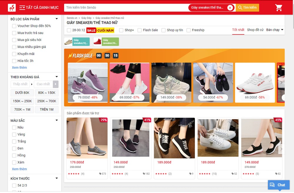 Thiết kế website bán giày dép chuyên nghiệp - Bizfly Website