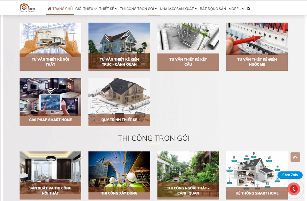 Dịch vụ thiết kế website xưởng gỗ chuyên nghiệp 