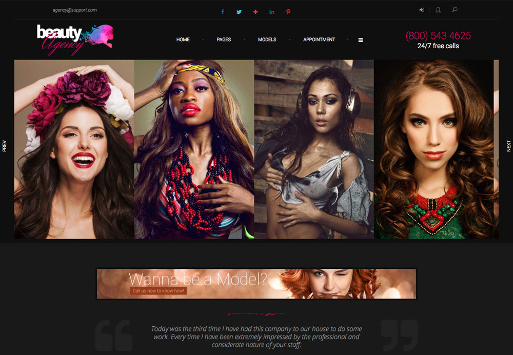 Vì sao nên thiết kế website công ty người mẫu tại Bizfly