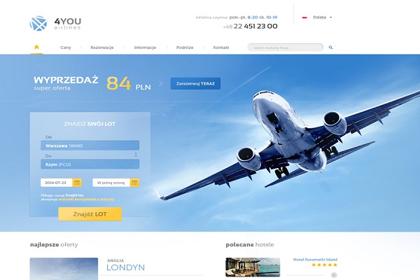 Tầm quan trọng của thiết kế website bán vé máy bay