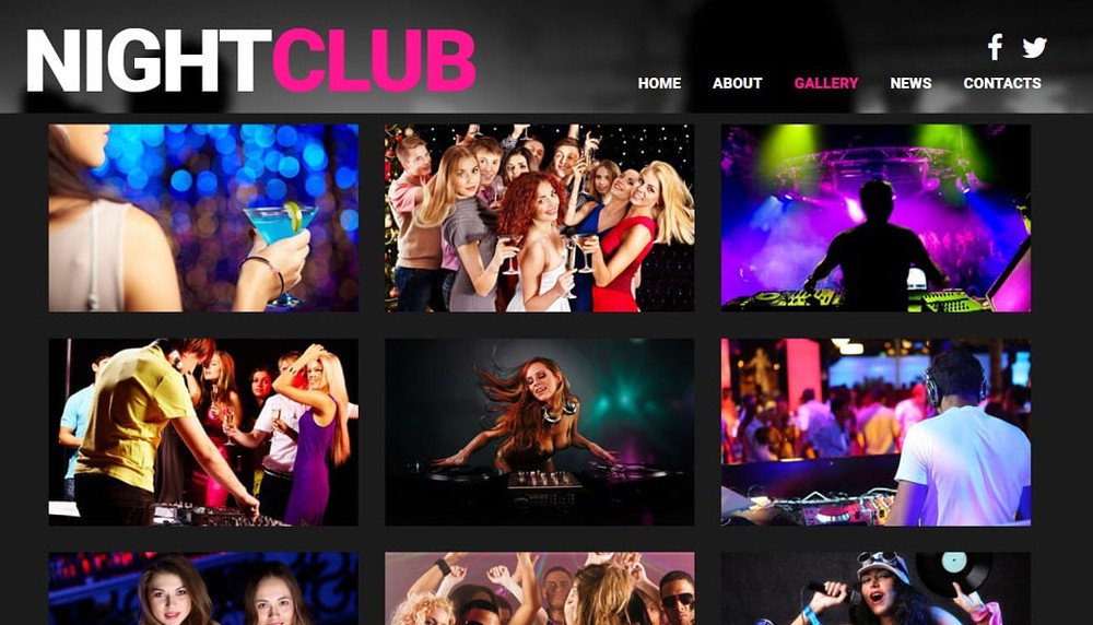 Mẫu thiết kế website quán bar club đẳng cấp, thu hút