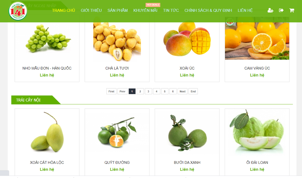Các tính năng cần có ở website bán hoa quả, trái cây