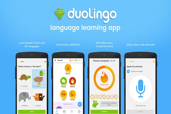 App học tiếng anh nổi tiếng và chuyên nghiệp Duolingo