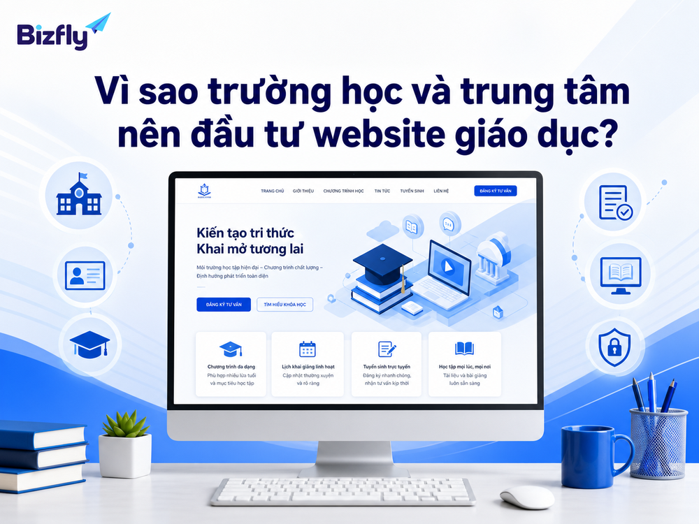 Vì sao trường học và trung tâm nên đầu tư website giáo dục?