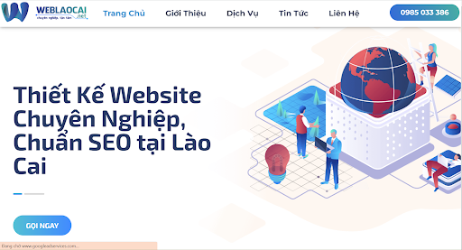 Weblaocai chuyên cung cấp các giải pháp thiết kế website tại Lào Cai