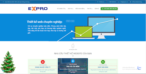 EXpro Việt Nam đảm bảo mang đến những giải pháp thiết kế website tại Lào Cai chất lượng
