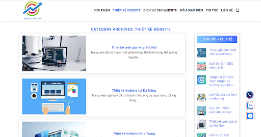 Website Giá Tốt chuyên cung cấp các dịch vụ thiết kế website tại Tây Ninh