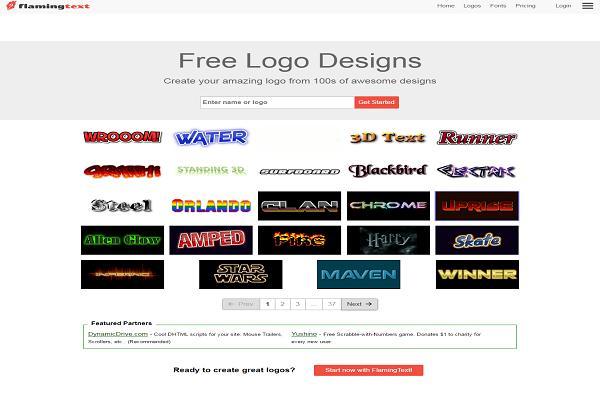 trang web tạo logo miễn phí