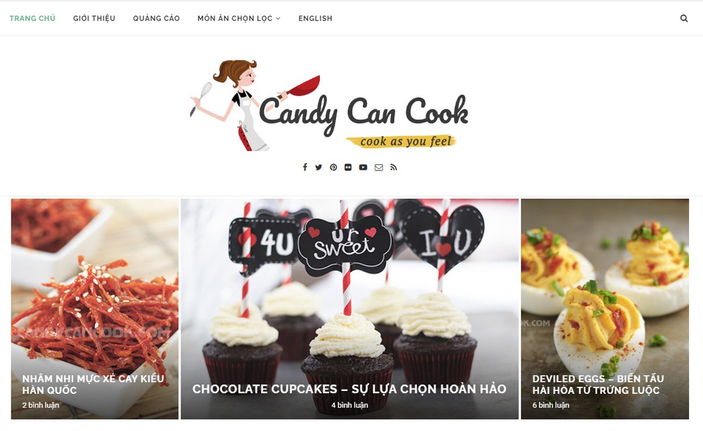 trang web dạy nấu ăn