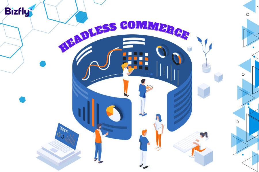 Headless commerce được ứng dụng trong doanh nghiệp nhằm quản lý hệ thống phụ trợ, tích hợp nhiều công nghệ mới