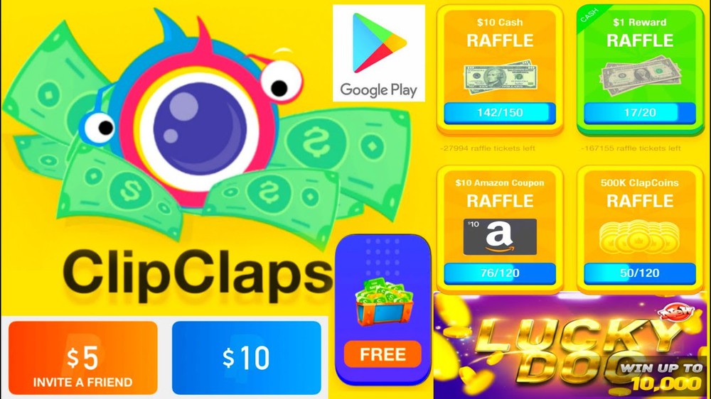 Ứng dụng kiếm tiền Clipclaps