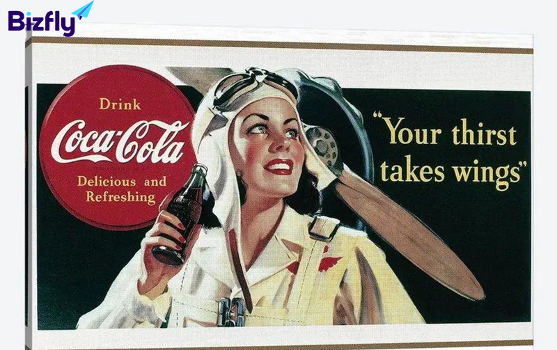 Quảng cáo in ấn Coca Cola