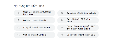 Sử dụng Google Search Box để tìm kiếm từ khoá, câu hỏi phổ biến của người dùng