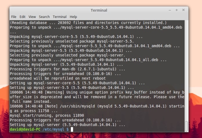 cài đặt MySQL workbench trên Ubuntu