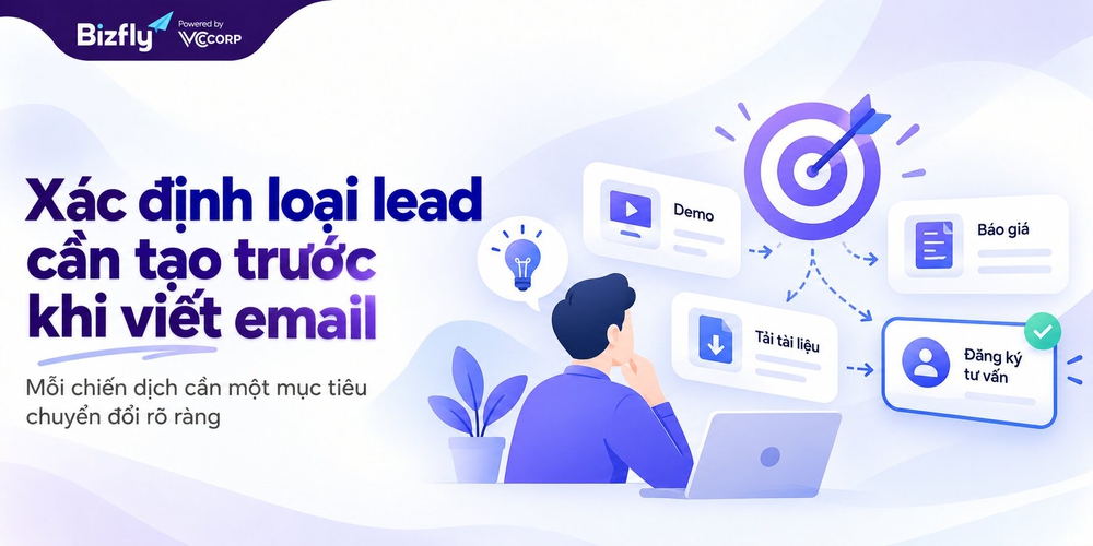 Email Marketing nhiều lượt mở và click nhưng chưa tạo được lead