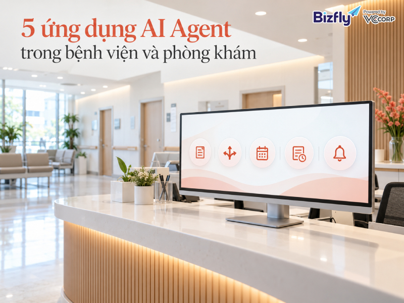 5 ứng dụng AI Agent trong bệnh viện và phòng khám