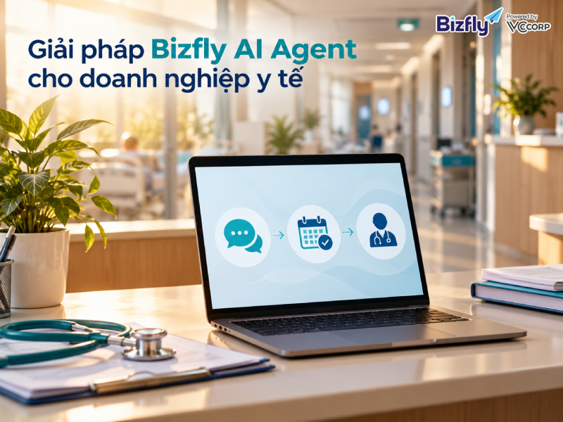 Giải pháp Bizfly AI Agent cho doanh nghiệp y tế