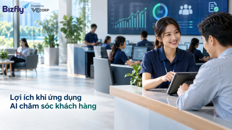 Lợi ích khi ứng dụng AI chăm sóc khách hàng
