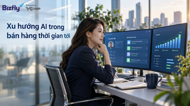 Xu hướng AI trong bán hàng