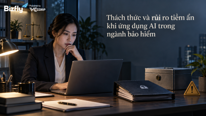 Thách thức và rủi ro khi ứng dụng AI trong bảo hiểm