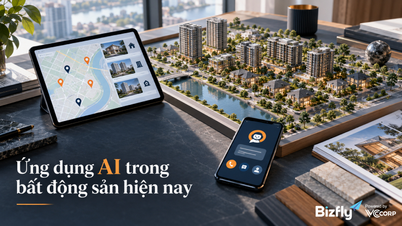Ứng dụng AI trong bất động sản hiện nay