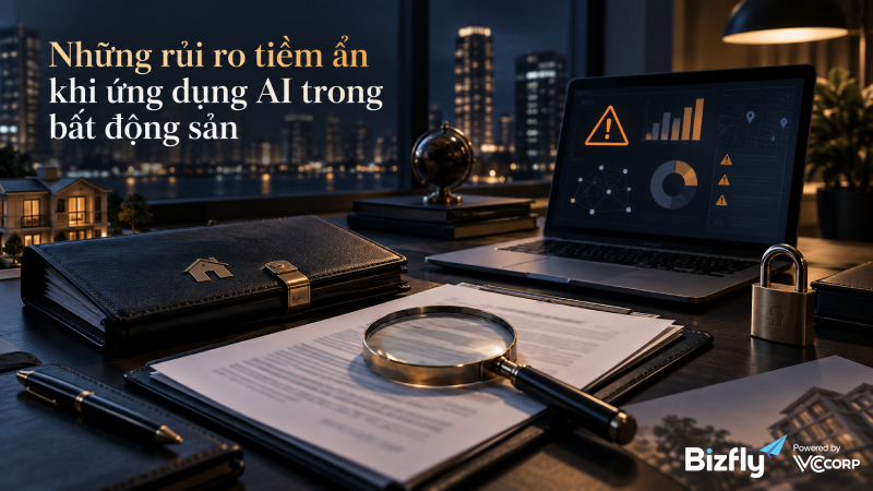 Những rủi ro tiềm ẩn khi ứng dụng AI trong bất động sản