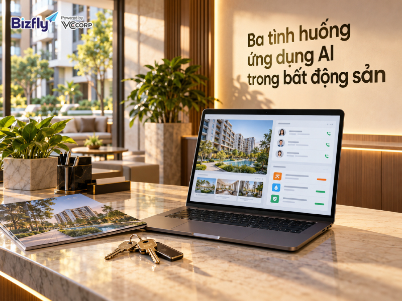 Ba tình huống ứng dụng AI trong bất động sản