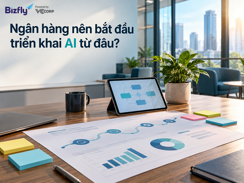Ngân hàng nên bắt đầu triển khai AI từ đâu?