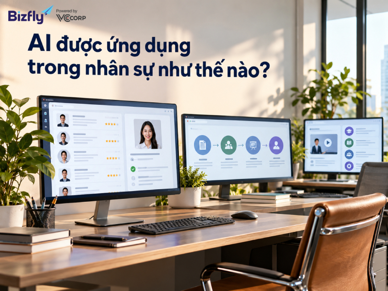 AI được ứng dụng trong nhân sự như thế nào?