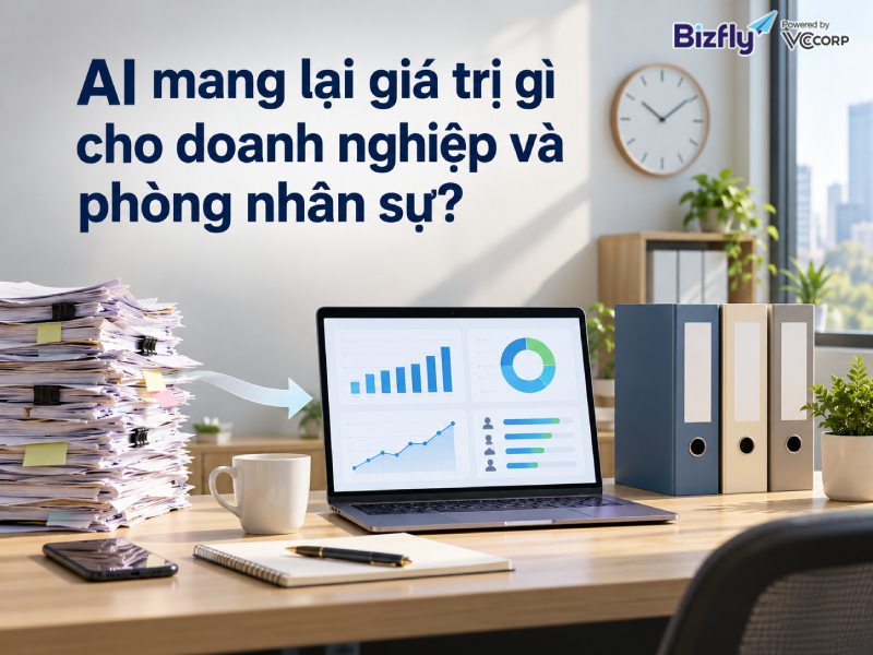 AI mang lại giá trị gì cho doanh nghiệp và phòng nhân sự?