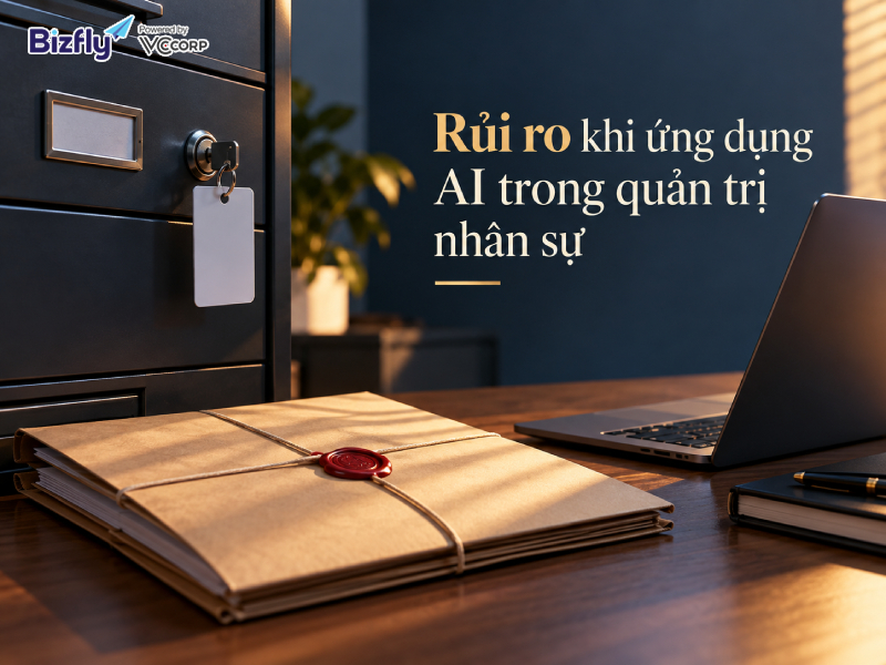 Rủi ro khi ứng dụng AI trong quản trị nhân sự