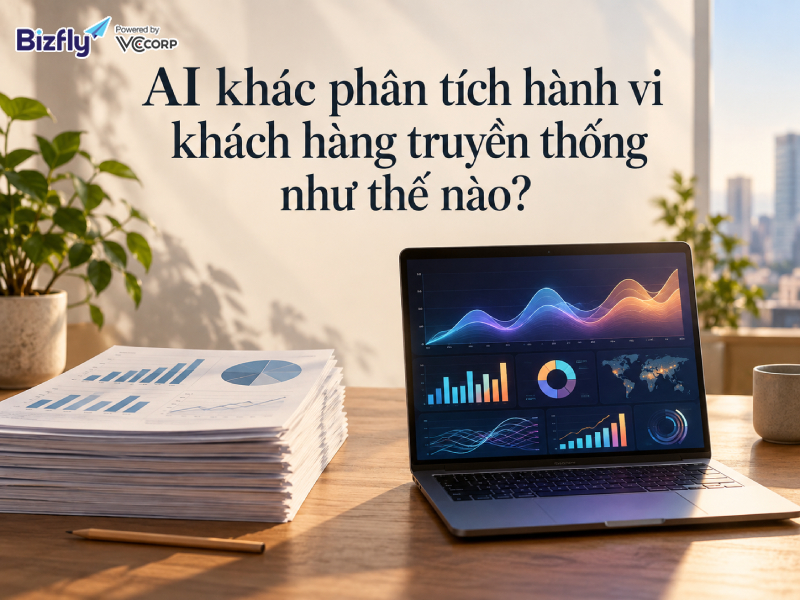 AI khác phân tích hành vi khách hàng truyền thống như thế nào?