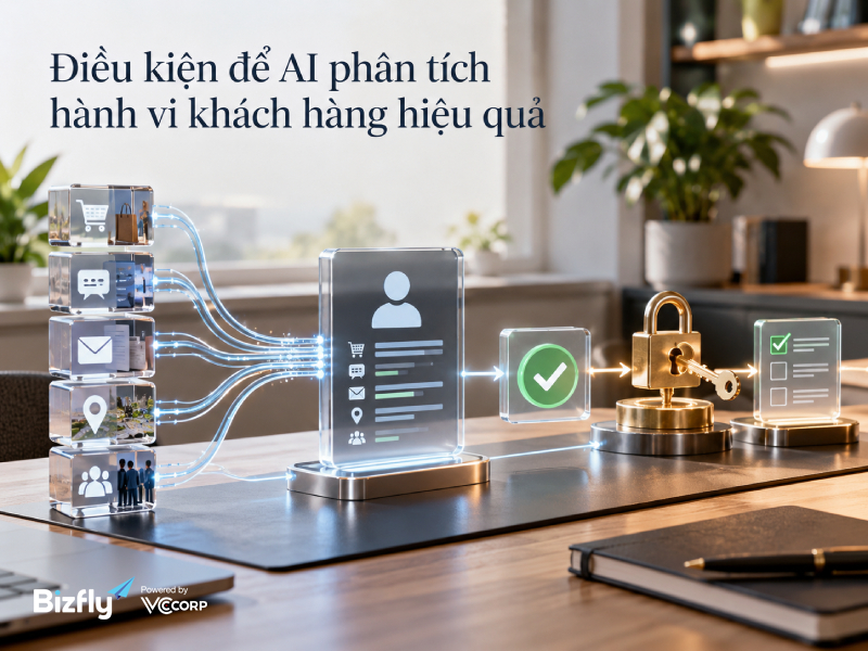 Điều kiện để AI phân tích hành vi khách hàng hiệu quả
